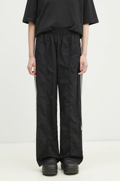 adidas Originals pantaloni de trening Adibreak culoarea negru, cu imprimeu, JD0857