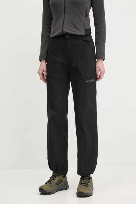 Штани outdoor Columbia Brea Falls колір чорний 2086004