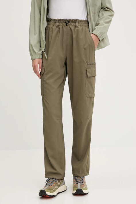 Брюки outdoor Columbia Skien Valley цвет зелёный 2119143