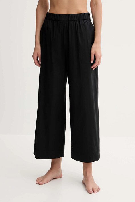Max Mara Beachwear pantaloni de plajă culoarea negru, 2516131019600