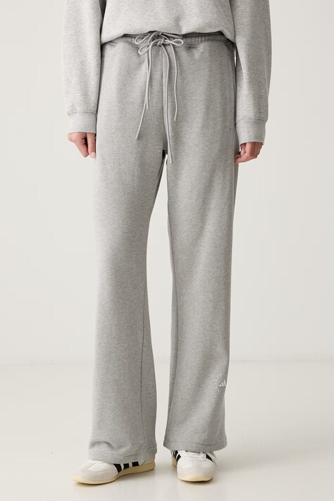 adidas by Stella McCartney Γυναικεία βαμβακερά γκρί ψηλή JG3690