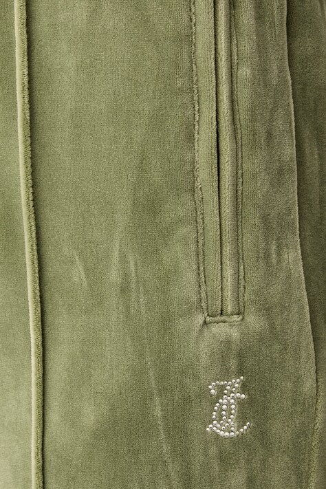 Juicy Couture штани flare жіночі велюрові TINA TRACK PANT — фото 4