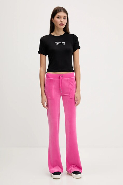 Juicy Couture спортивні штани жіночі LAYLA POCKET LR — фото 2