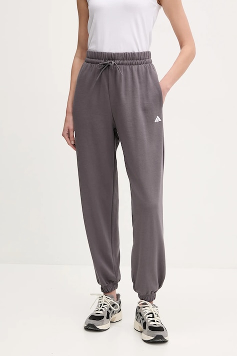adidas melegítőnadrág Essentials lila, női, sima, JC5693