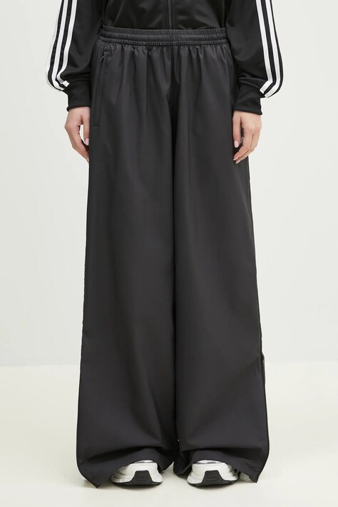 adidas Originals joggers WOVEN TP women's black color with an application JX9206