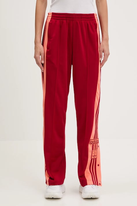 Παντελόνι φόρμας adidas Originals Adibreak χρώμα: κόκκινο, JP2305