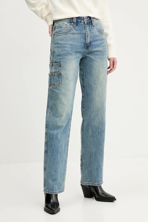 Guess Originals jeansi femei high waist, M4RG43 D4XY0