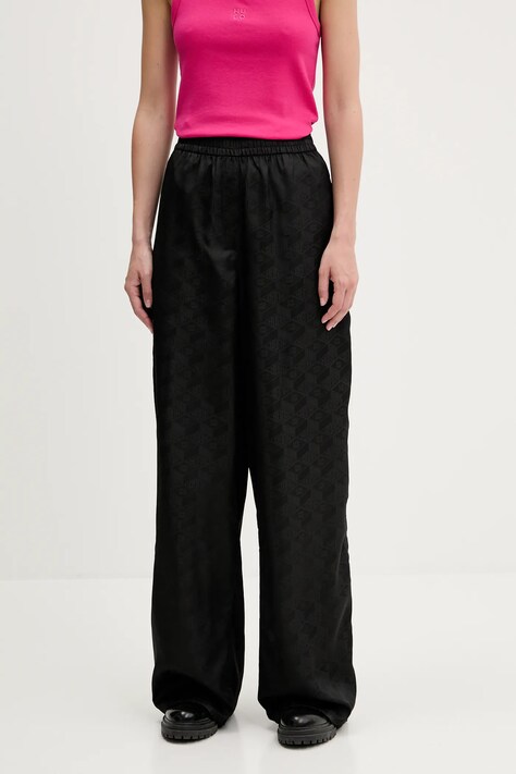 HUGO pantaloni donna colore nero  50536962