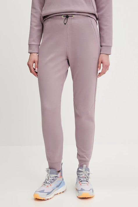 Spodnji del trenirke Helly Hansen HP TECH ženski, roza barva, 34492