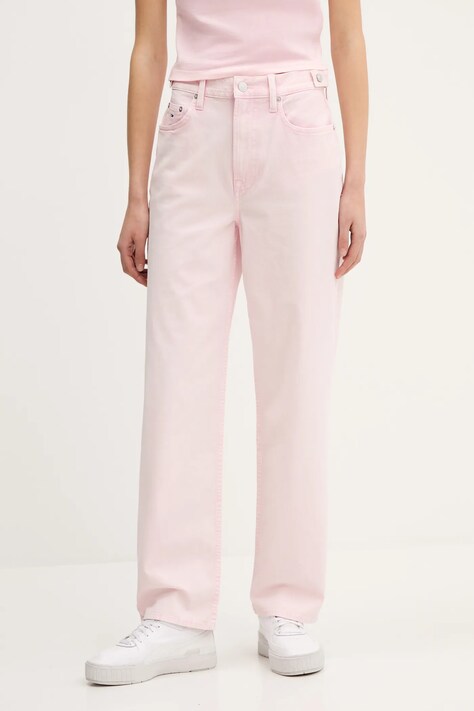 Džíny Tommy Jeans dámské, high waist, DW0DW20349
