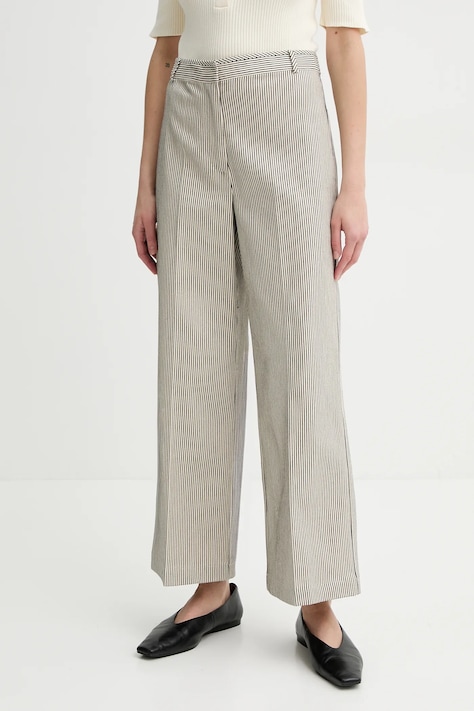 Bombažne hlače Sessun ženske, črna barva, 25207025