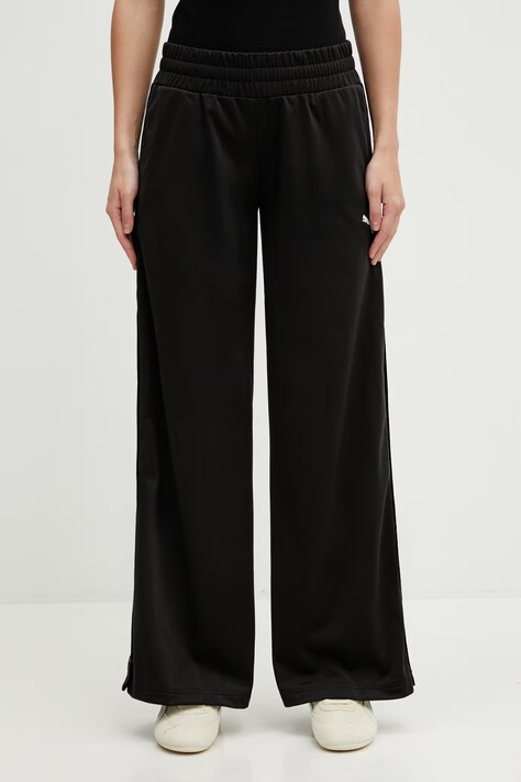 Donji dio trenirke Puma Wardrobe Essentials za žene, boja: crna, bez uzorka, 629804