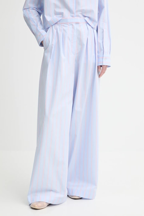Won Hundred pantaloni de bumbac lat, high waist, 3490-14268