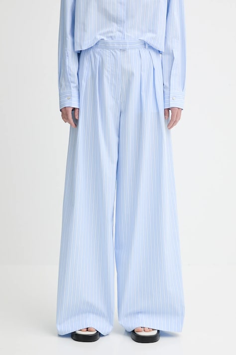 Won Hundred pantaloni de bumbac lat, high waist, 3490-14268