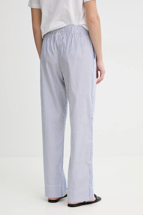 Бавовняні штани MUNTHE FIDDA — SS25-SPD17E, блакитний — фото 3
