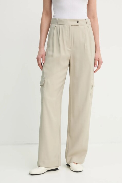 Bruuns Bazaar pantaloni donna colore beige  BBW4338