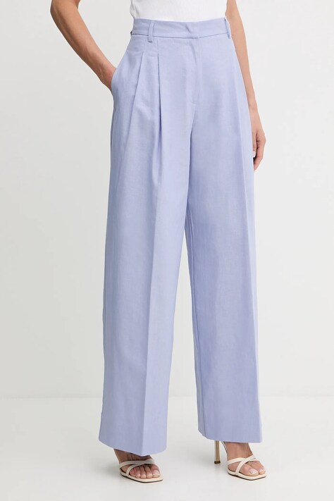 Liu Jo pantaloni din in lat, high waist, WA5076.T1812