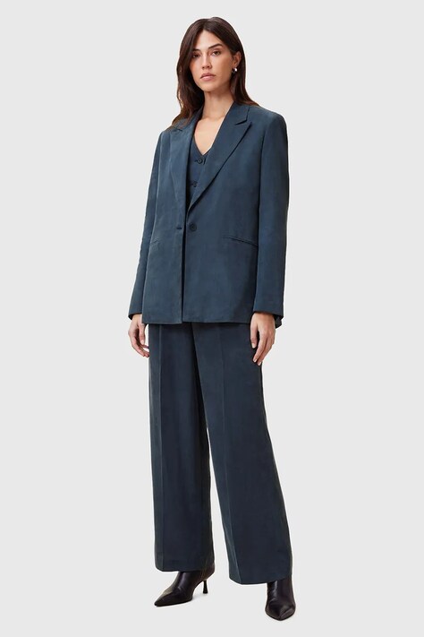Nohavice AllSaints AVERIE dámske, rovné, stredne vysoký pás, W040QC
