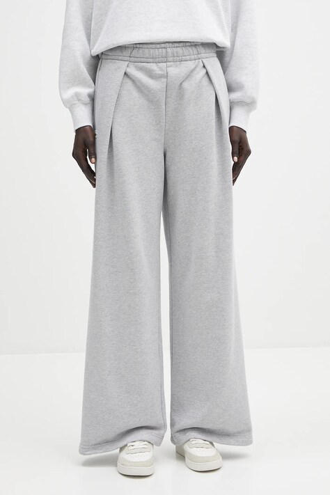 Lacoste pamut nadrág szürke, melange, XF0114