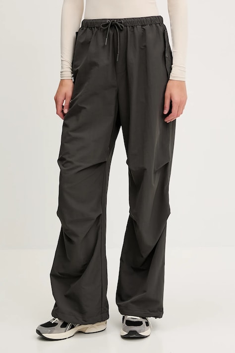 P.E Nation pantaloni de trening Discovery culoarea gri, uni, 252P058