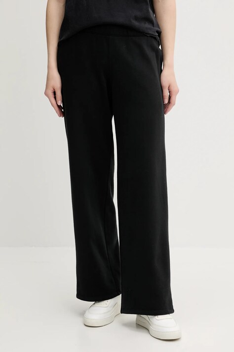 Hollister Co. spodnie dresowe damskie kolor czarny gładkie KI347-5059