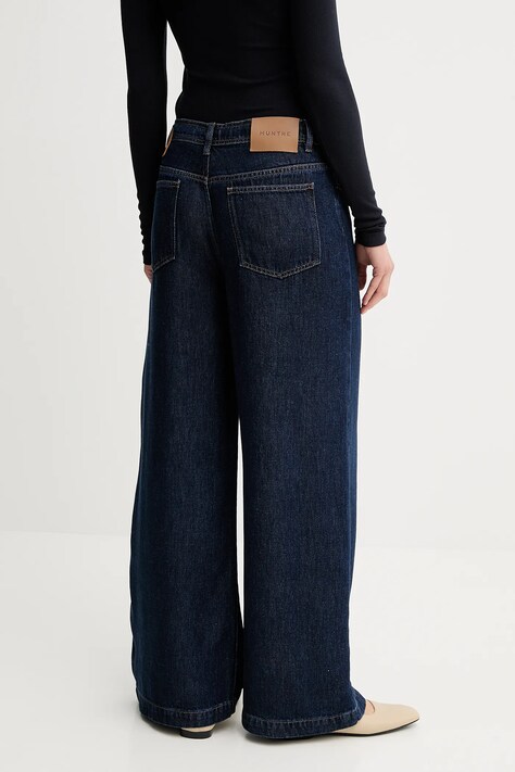 MUNTHE джинси wide leg жіночі OBEY — SS25-SPD1J8, темно-синій — фото 3