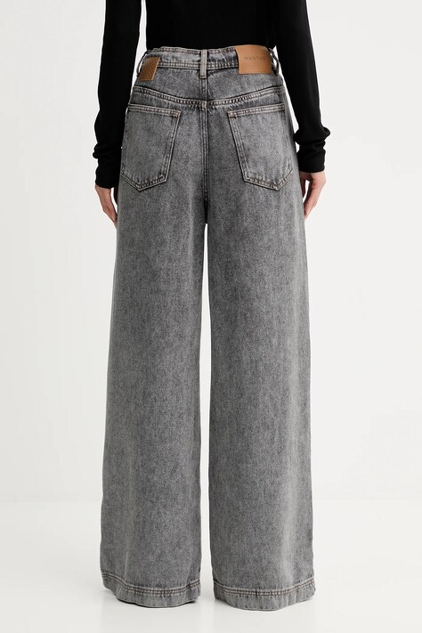 MUNTHE джинси wide leg жіночі OBEY — SS25-SPD1J8, сірий — фото 3