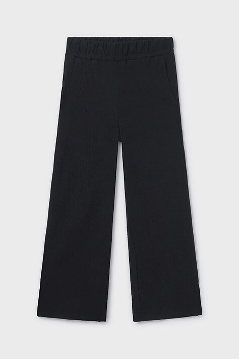 Детские брюки Mayoral цвет чёрный однотонные 6540