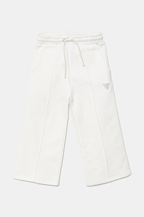 Detské tepláky Guess biela farba, jednofarebné, J5GQ11 KCRP0