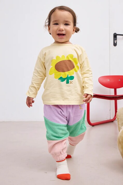 Bobo Choses baba melegítőnadrág lila, mintás, 125AB056