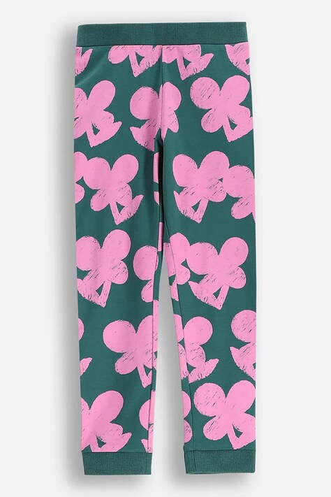 Coccodrillo gyerek melegítőnadrág zöld, mintás, MAXITROPIC GIRL KIDS