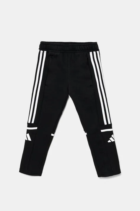 Παιδικό φούτερ adidas Performance χρώμα: μαύρο, JE2762
