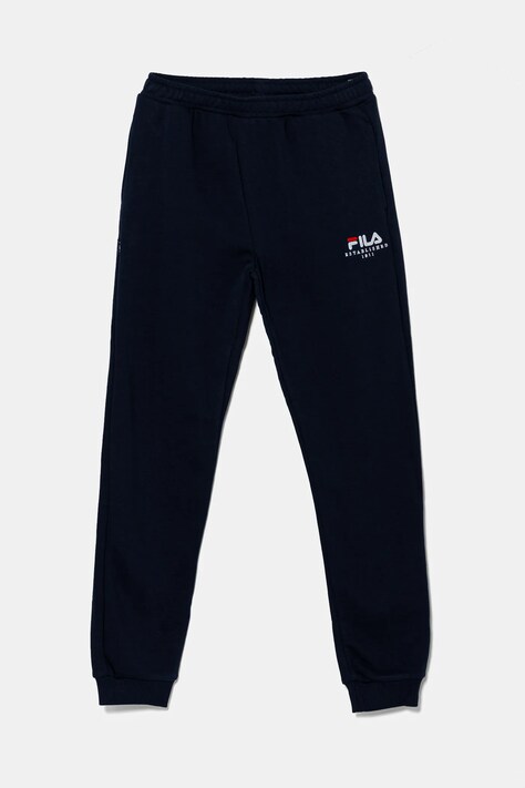 Детские спортивные штаны Fila LOFFENAU цвет синий однотонные FAT0625