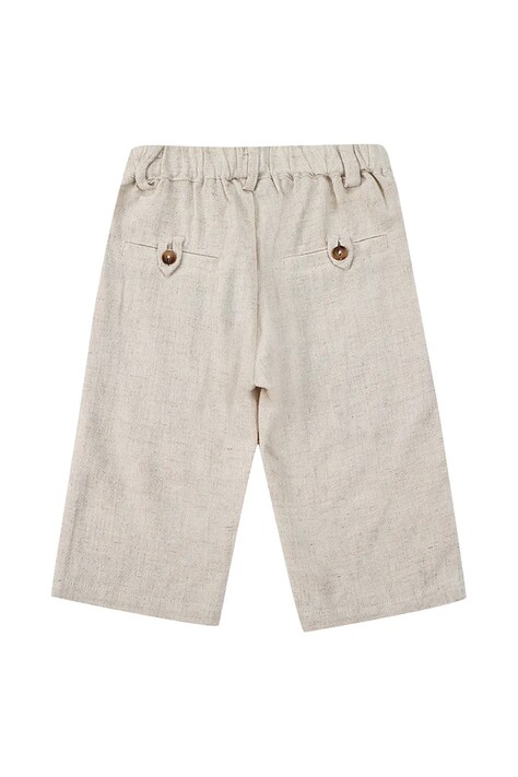 Штани з домішкою льону для немовлят Donsje Dado Trousers — фото 3