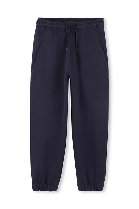 Dětské bavlněné tepláky Kenzo Kids tmavomodrá barva, K61008