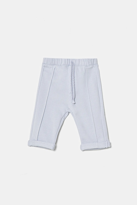 Детски спортен панталон United Colors of Benetton в синьо с изчистен дизайн 3LAXAF024