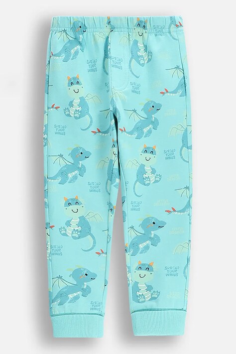 Coccodrillo pantaloni colore turchese DRAGONS BOY NEWBORN