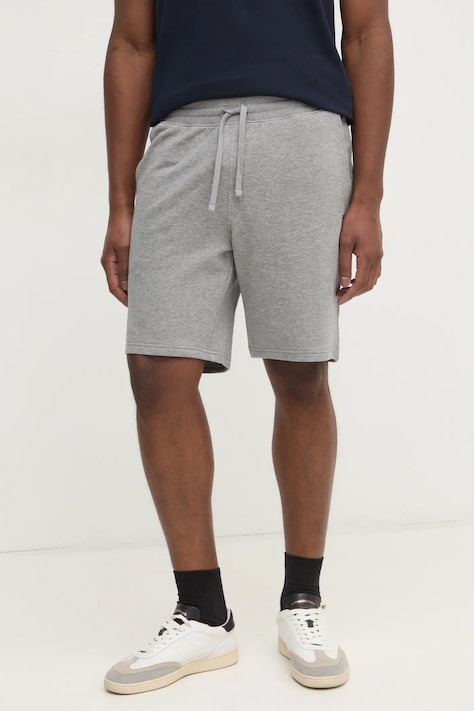 Tommy Hilfiger pantaloni scurti din bumbac culoarea gri, MW0MW37240