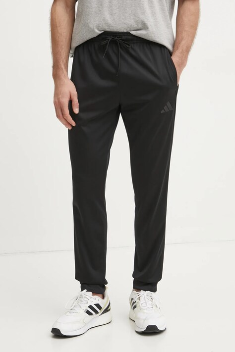 adidas pantaloni de trening M 3S TR RT PT culoarea negru, cu imprimeu, JI8810