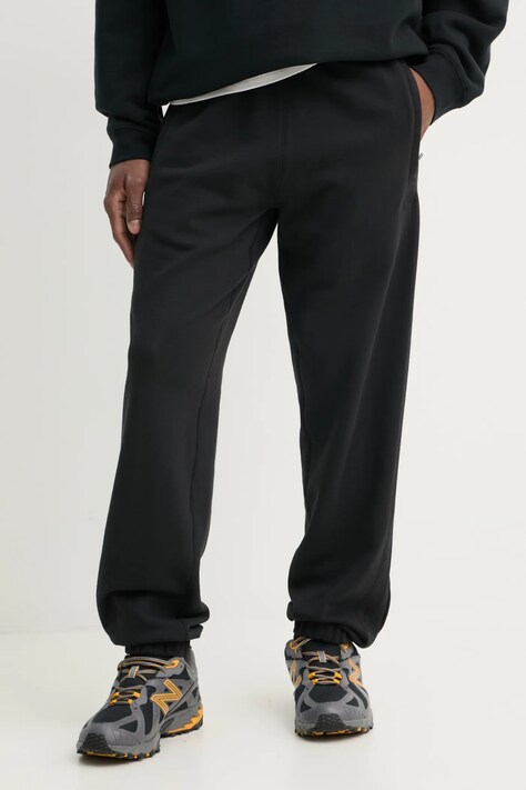 adidas Originals pantaloni de trening din bumbac Essential culoarea negru, uni, JC9575
