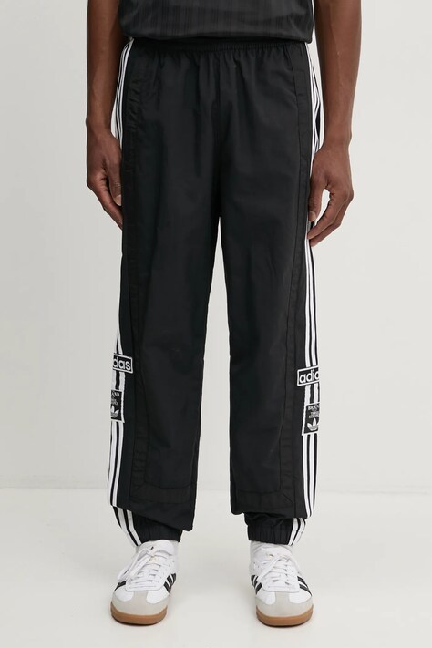 adidas Originals trousers Adibreak men's black color JD4257