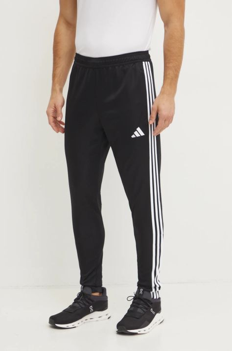 Hlače za trening adidas Performance Tiro Essentials boja: crna, s aplikacijom, JD0442