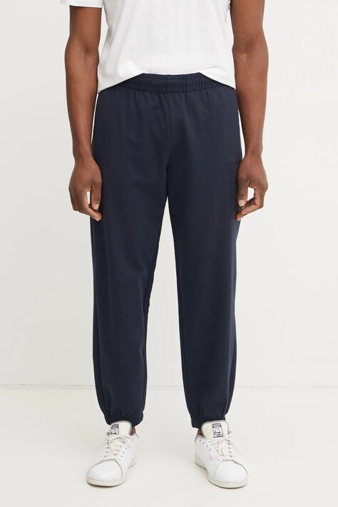 EA7 Emporio Armani spodnie dresowe męskie kolor granatowy z nadrukiem AF13512.7M000233
