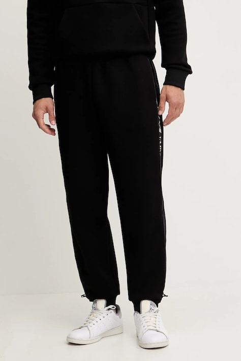Спортен панталон EA7 Emporio Armani мъжки в черно AF13538.7M000144