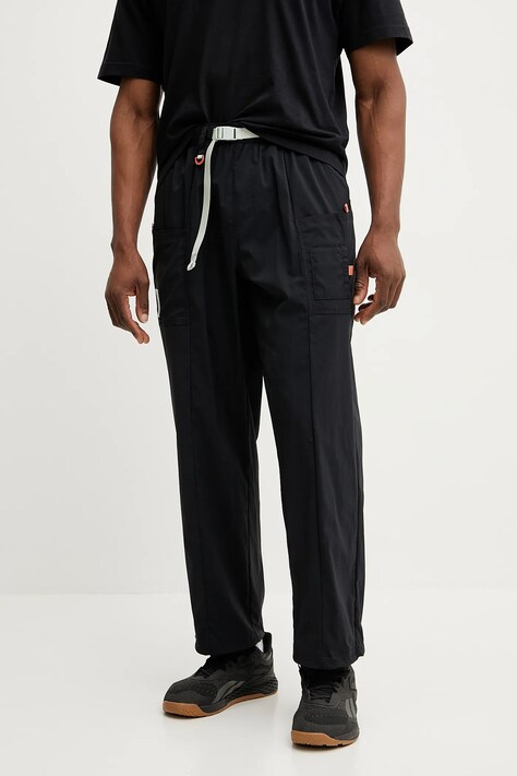 Columbia pantaloni Cove Beach barbati, culoarea negru, drept, 2119511