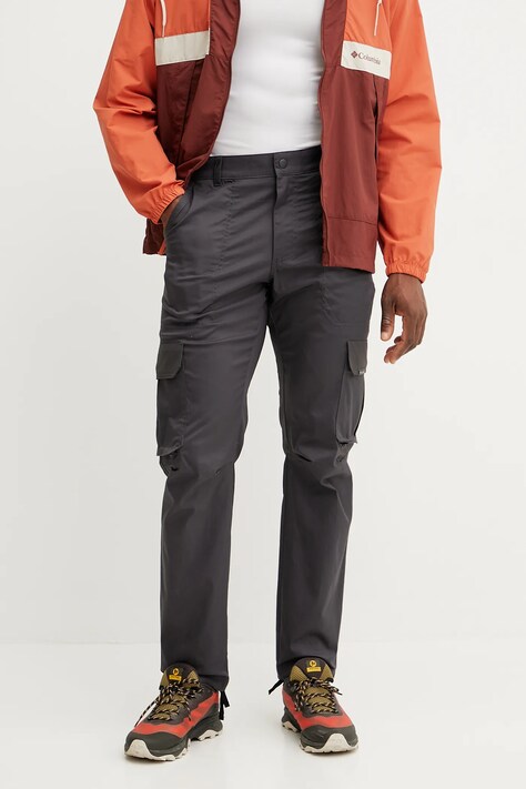 Columbia spodnie outdoorowe Landroamer kolor szary 2123191