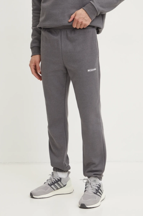 Columbia pantaloni della tuta Meridian Creek colore grigio 2105861