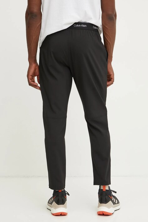 Calvin Klein Performance pantaloni de antrenament culoarea negru, cu imprimeu, LVGMS5P643