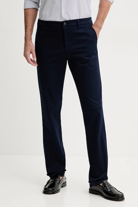 Штани United Colors of Benetton чоловічі колір синій прямі 4FN2UF04P