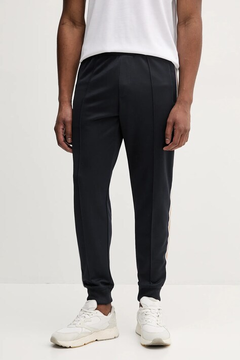 Liu Jo pantaloni de trening barbati, culoarea bleumarin, cu imprimeu, QA5134 F0967